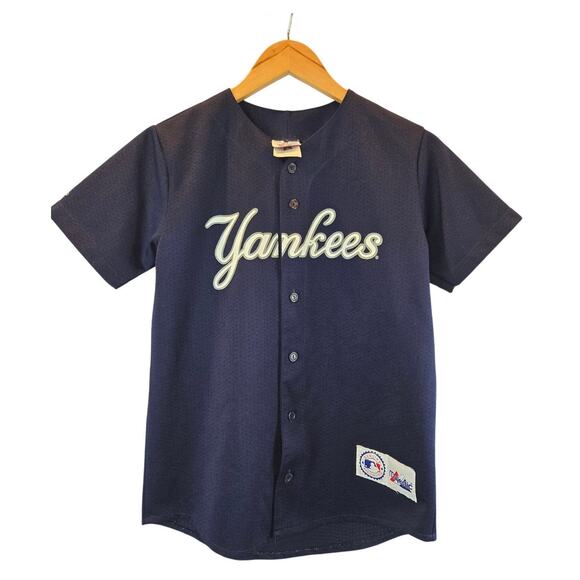 Majestic Other - MLB New York Yankees Jeter 2 Baseball Jersey Majestic Boys Large Made in USA